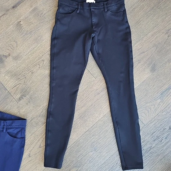 J.Crew Gigi Slim Ankle Pants Bundle Size 4 Black & Navy - Picture 2 of 11